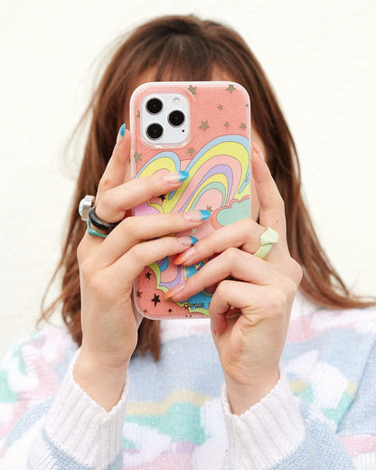 Phone Case for iPhone 16 Pro Max | Compatible with MagSafe | 10ft Drop Tested | Lemon Gingham