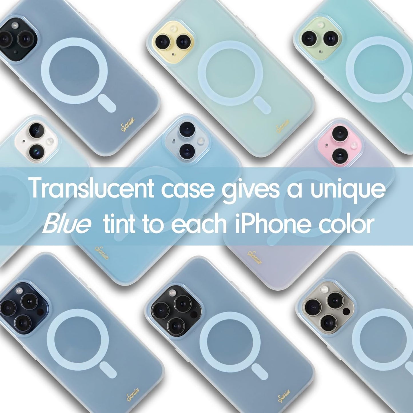 Phone Case for iPhone 16 Pro Max | Compatible with MagSafe | 10ft Drop Tested | Lemon Gingham