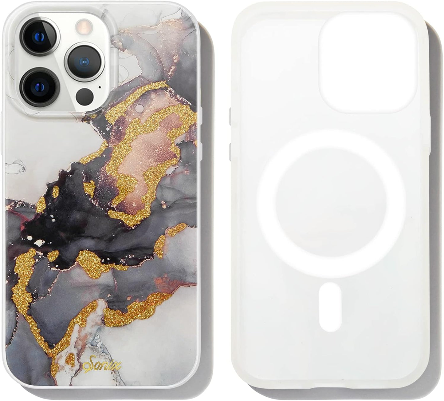 Phone Case for iPhone 16 Pro Max | Compatible with MagSafe | 10ft Drop Tested | Lemon Gingham