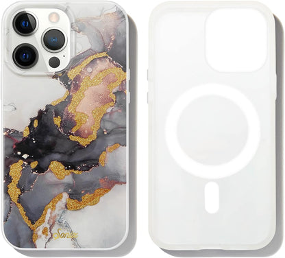 Phone Case for iPhone 16 Pro Max | Compatible with MagSafe | 10ft Drop Tested | Lemon Gingham