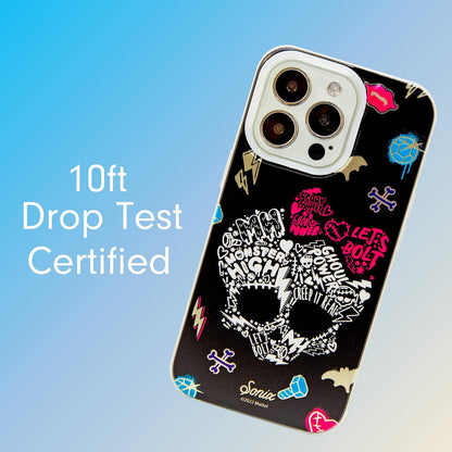 Phone Case for iPhone 16 Pro Max | Compatible with MagSafe | 10ft Drop Tested | Lemon Gingham