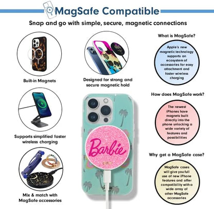 Phone Case for iPhone 16 Pro Max | Compatible with MagSafe | 10ft Drop Tested | Lemon Gingham