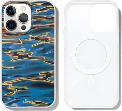 Phone Case for iPhone 16 Pro Max | Compatible with MagSafe | 10ft Drop Tested | Lemon Gingham