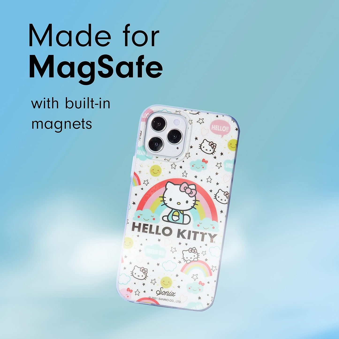 Phone Case for iPhone 16 Pro Max | Compatible with MagSafe | 10ft Drop Tested | Lemon Gingham