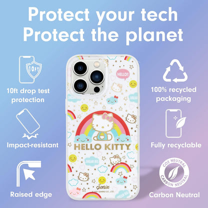 Phone Case for iPhone 16 Pro Max | Compatible with MagSafe | 10ft Drop Tested | Lemon Gingham