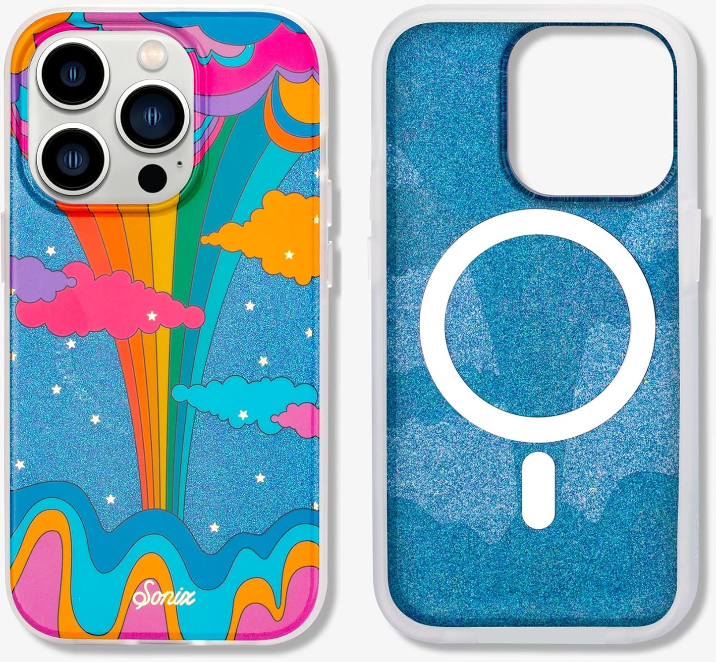 Phone Case for iPhone 16 Pro Max | Compatible with MagSafe | 10ft Drop Tested | Lemon Gingham