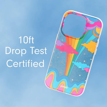 Phone Case for iPhone 16 Pro Max | Compatible with MagSafe | 10ft Drop Tested | Lemon Gingham