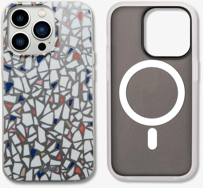 Phone Case for iPhone 16 Pro Max | Compatible with MagSafe | 10ft Drop Tested | Lemon Gingham