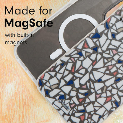 Phone Case for iPhone 16 Pro Max | Compatible with MagSafe | 10ft Drop Tested | Lemon Gingham