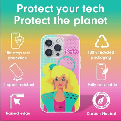 Phone Case for iPhone 16 Pro Max | Compatible with MagSafe | 10ft Drop Tested | Lemon Gingham