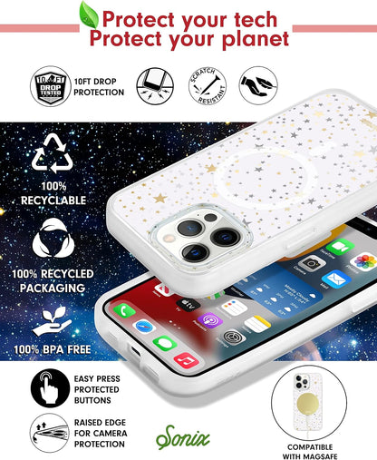 Phone Case for iPhone 16 Pro Max | Compatible with MagSafe | 10ft Drop Tested | Lemon Gingham