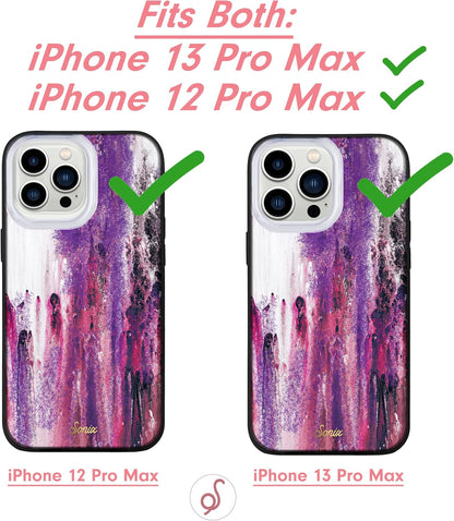 Phone Case for iPhone 16 Pro Max | Compatible with MagSafe | 10ft Drop Tested | Lemon Gingham