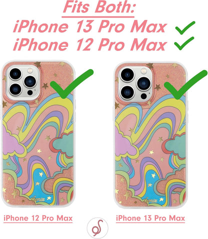 Phone Case for iPhone 16 Pro Max | Compatible with MagSafe | 10ft Drop Tested | Lemon Gingham