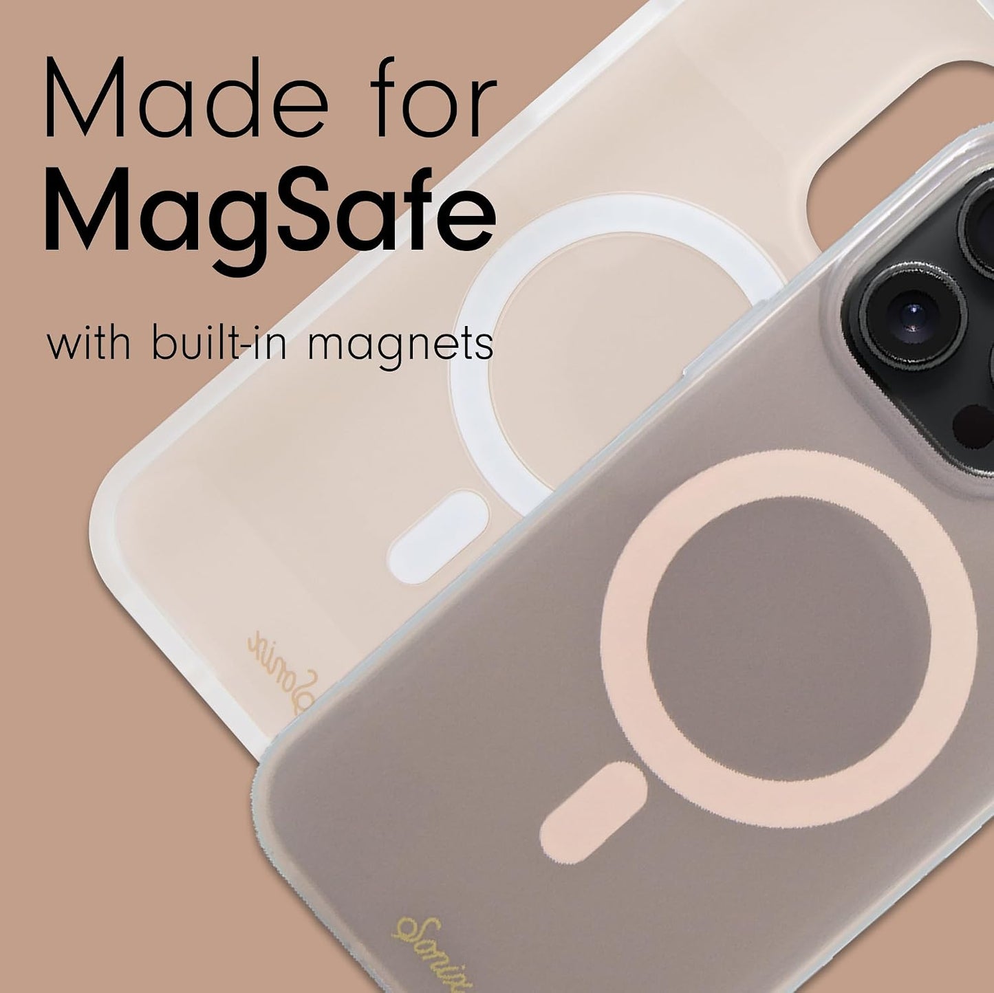 Phone Case for iPhone 16 Pro Max | Compatible with MagSafe | 10ft Drop Tested | Lemon Gingham