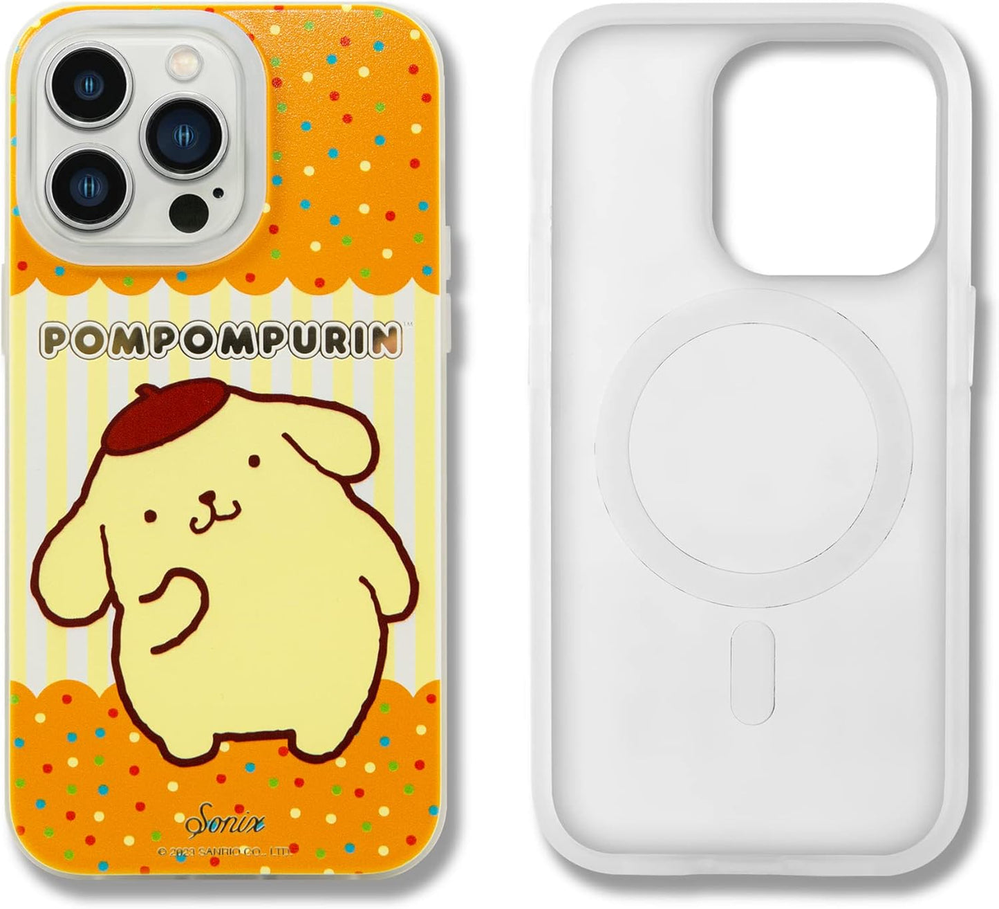 Phone Case for iPhone 16 Pro Max | Compatible with MagSafe | 10ft Drop Tested | Lemon Gingham