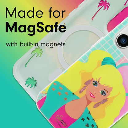 Phone Case for iPhone 16 Pro Max | Compatible with MagSafe | 10ft Drop Tested | Lemon Gingham