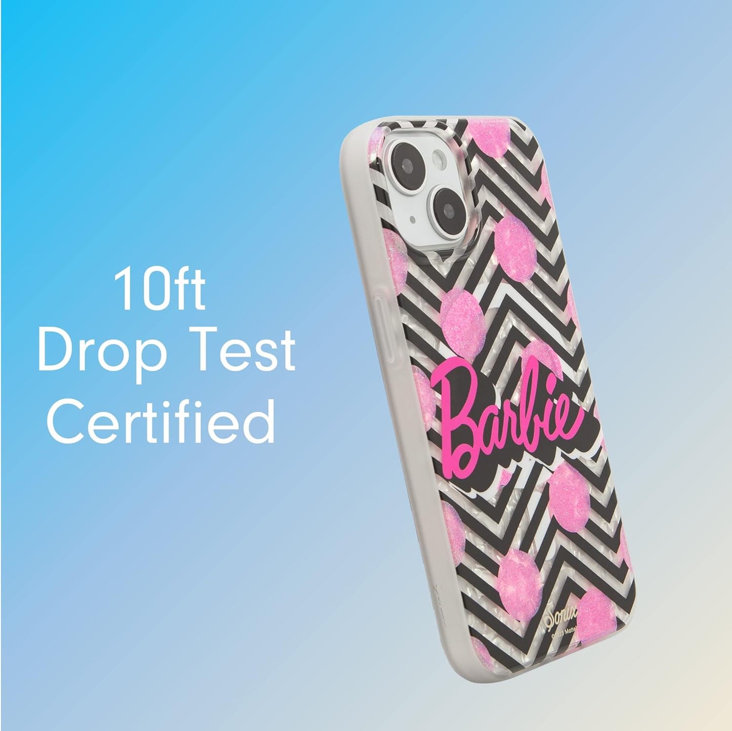 Phone Case for iPhone 16 Pro Max | Compatible with MagSafe | 10ft Drop Tested | Lemon Gingham
