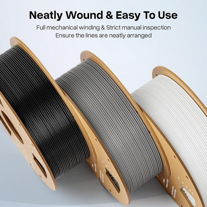 PLA+ 1.75mm 3D Printer Filament 2 Pack 1kg Green & Yellow | PLA Plus with Dimensional Accuracy +/- 0.02mm, Higher Strength and Toughness, Neatly Wound, Fits for Most FDM 3D Printers