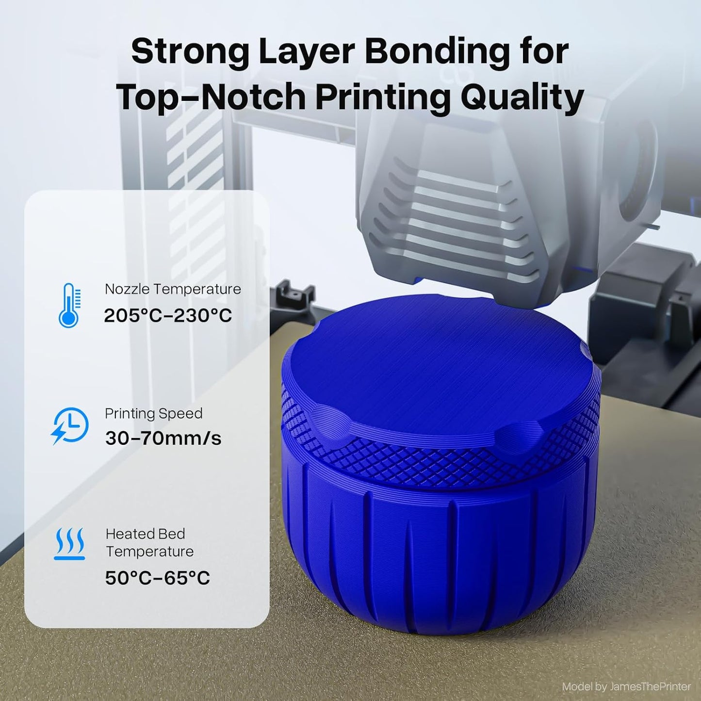 PLA+ 1.75mm 3D Printer Filament 2 Pack 1kg Green & Yellow | PLA Plus with Dimensional Accuracy +/- 0.02mm, Higher Strength and Toughness, Neatly Wound, Fits for Most FDM 3D Printers