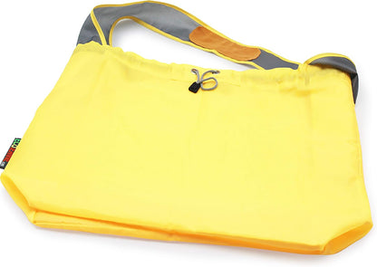1 Pack Ripstop Nylon Foldable Reusable Grocery Shopping Bag with Pouch & Inner Pocket, Draw-String