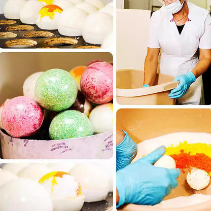 Bath Bombs for Women Spa Gift Set with Lemon Oils Sea Salt Relaxing Birthday Gift for Her Bubble Bath Skincare