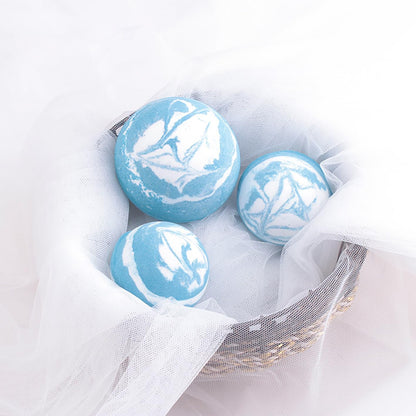 Bath Bombs for Women Spa Gift Set with Lemon Oils Sea Salt Relaxing Birthday Gift for Her Bubble Bath Skincare