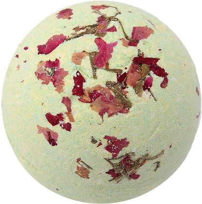Bath Bombs for Women Spa Gift Set with Lemon Oils Sea Salt Relaxing Birthday Gift for Her Bubble Bath Skincare