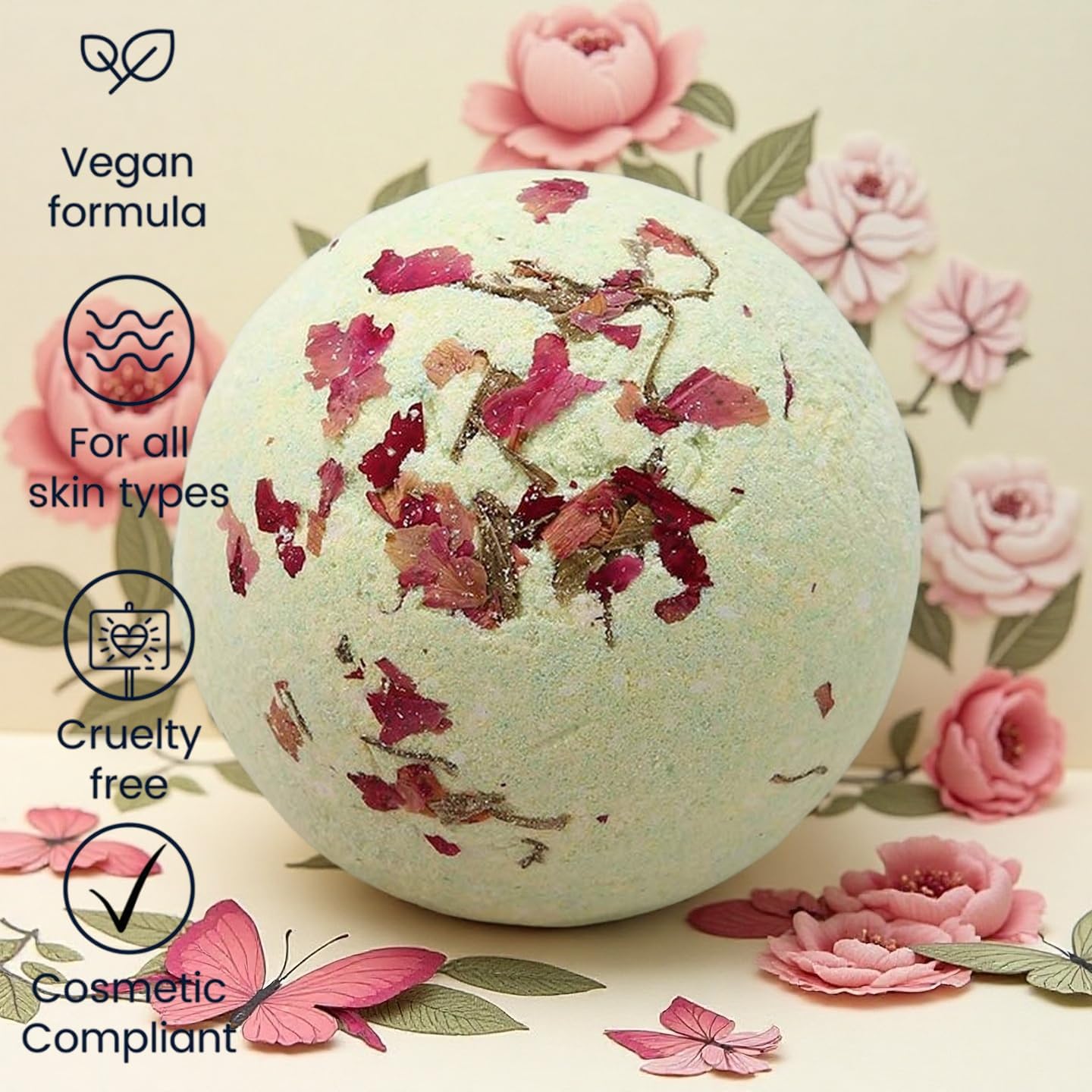 Bath Bombs for Women Spa Gift Set with Lemon Oils Sea Salt Relaxing Birthday Gift for Her Bubble Bath Skincare