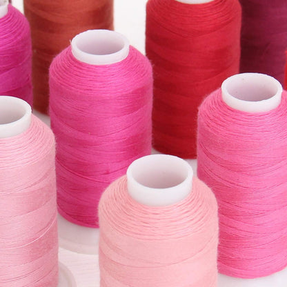 Polyester All-Purpose Sewing Thread, 600m 50S/3, Neon Yellow | All-purpose polyester sewing thread for garments, crafts, repairs and machine sewing. Strong, smooth thread for everyday use.