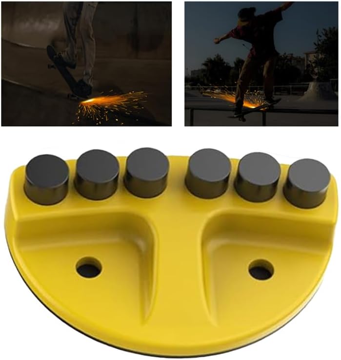 Skateboard Spark Plate,Skateboard Friction Spark Tool,Skateboarding Accessories