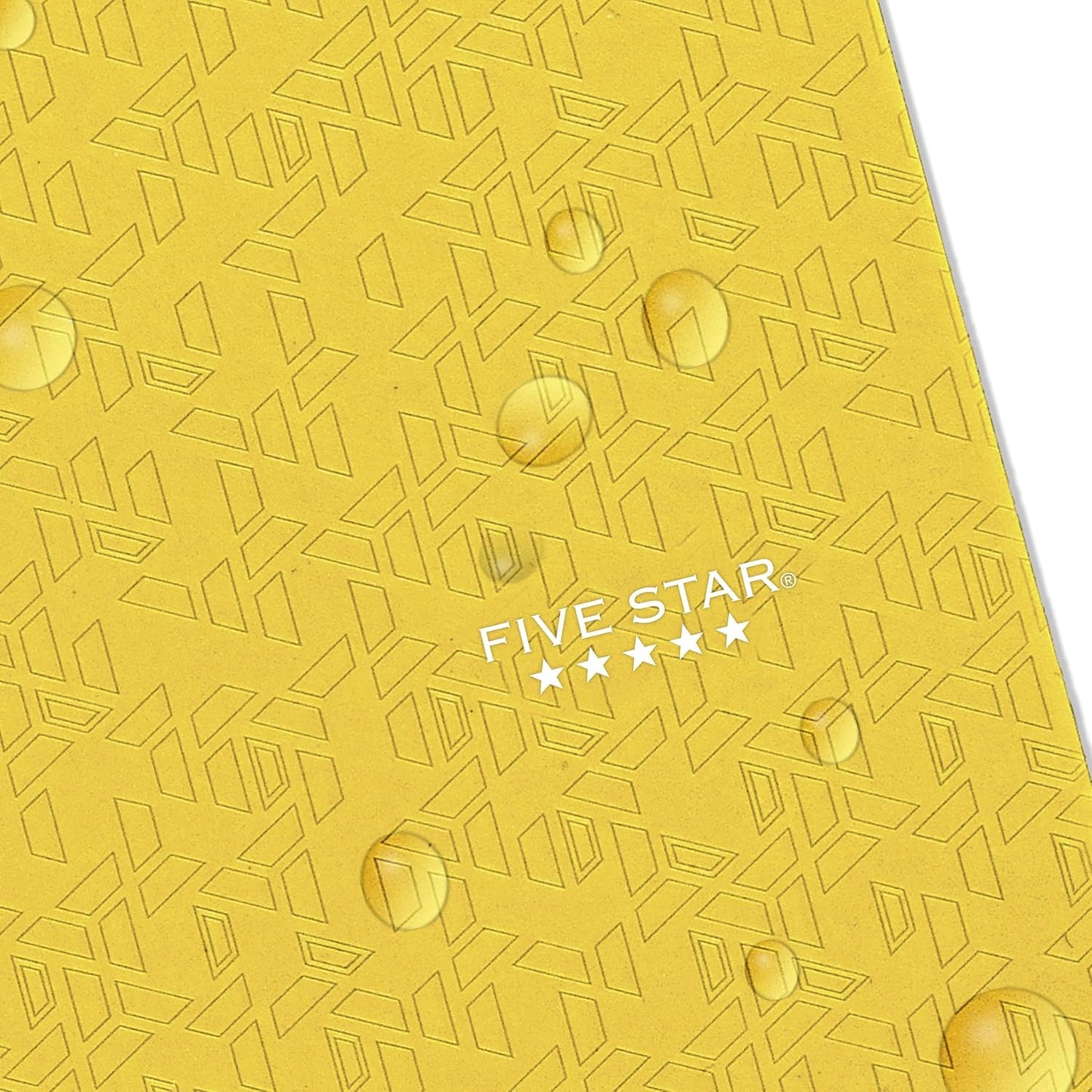 2-Pocket Folder, Plastic Folder with Stay-Put Tabs, Fits 3-Ring Binder, Holds 8-1/2" x 11" Paper, Harvest Yellow (333420K-ECM)
