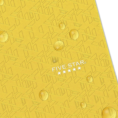 2-Pocket Folder, Plastic Folder with Stay-Put Tabs, Fits 3-Ring Binder, Holds 8-1/2" x 11" Paper, Harvest Yellow (333420K-ECM)