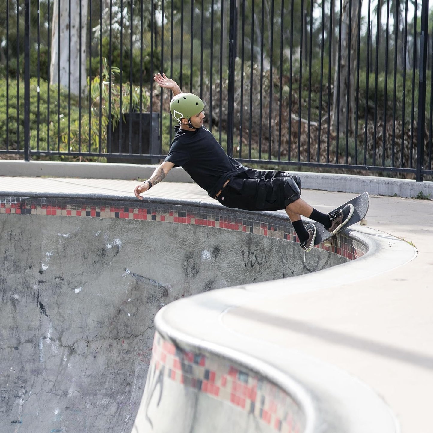 Low PRO Triple Certified Helmet - Ideal for Skateboarding, Bicycling, BMX and Roller Skating