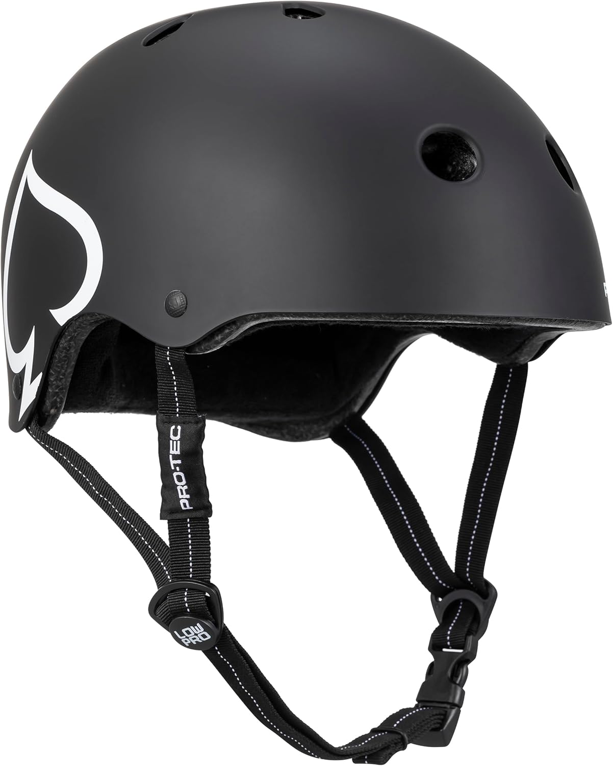 Low PRO Triple Certified Helmet - Ideal for Skateboarding, Bicycling, BMX and Roller Skating