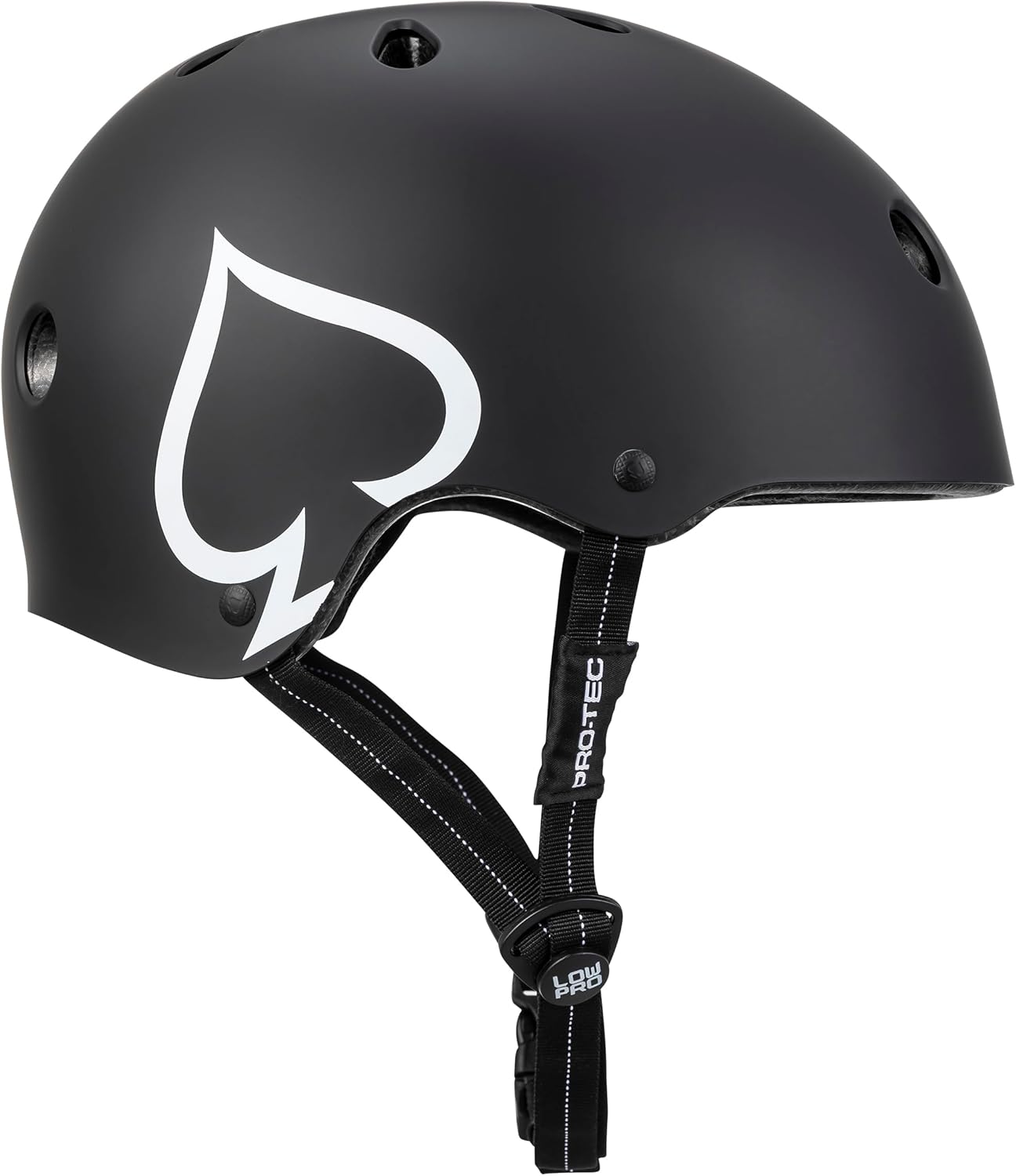 Low PRO Triple Certified Helmet - Ideal for Skateboarding, Bicycling, BMX and Roller Skating