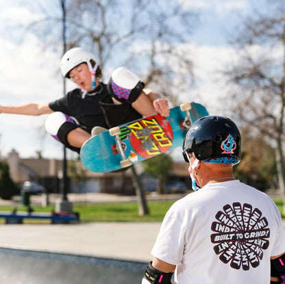 Low PRO Triple Certified Helmet - Ideal for Skateboarding, Bicycling, BMX and Roller Skating