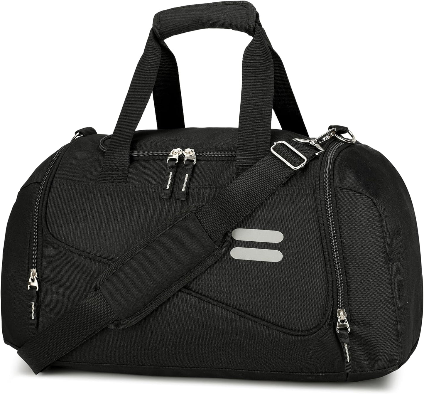 Gym Bag for Men & Women - 35L Duffel Bag with Shoe Compartment, Weekender Water Resistant Sports Duffle Bag for Travel, Fitness & Workouts, Medium