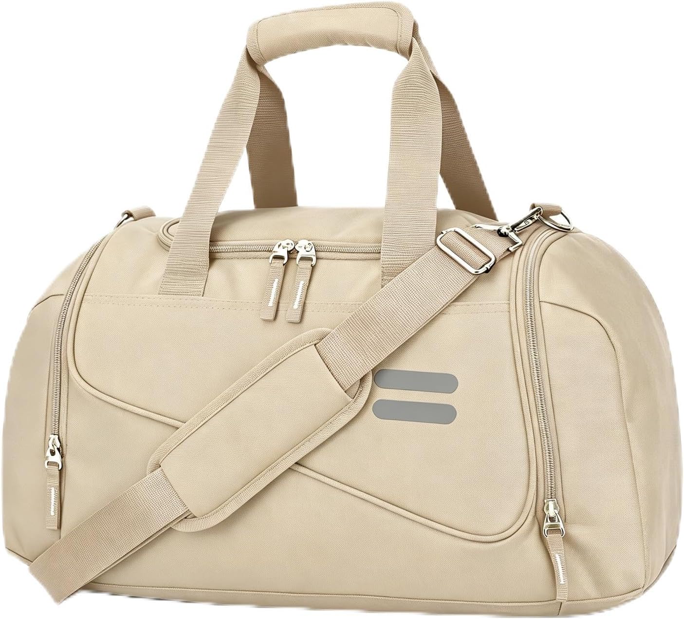Gym Bag for Men & Women - 35L Duffel Bag with Shoe Compartment, Weekender Water Resistant Sports Duffle Bag for Travel, Fitness & Workouts, Medium