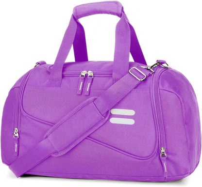 Gym Bag for Men & Women - 35L Duffel Bag with Shoe Compartment, Weekender Water Resistant Sports Duffle Bag for Travel, Fitness & Workouts, Medium