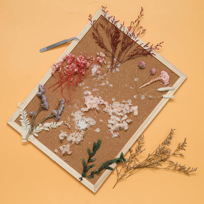 1 Pack Real Dried Flowers, Natural Dry Flowers Mixed, Pressed Flower for Crafts, Small Dried Flower for Resin, Candle Making(Color 1)