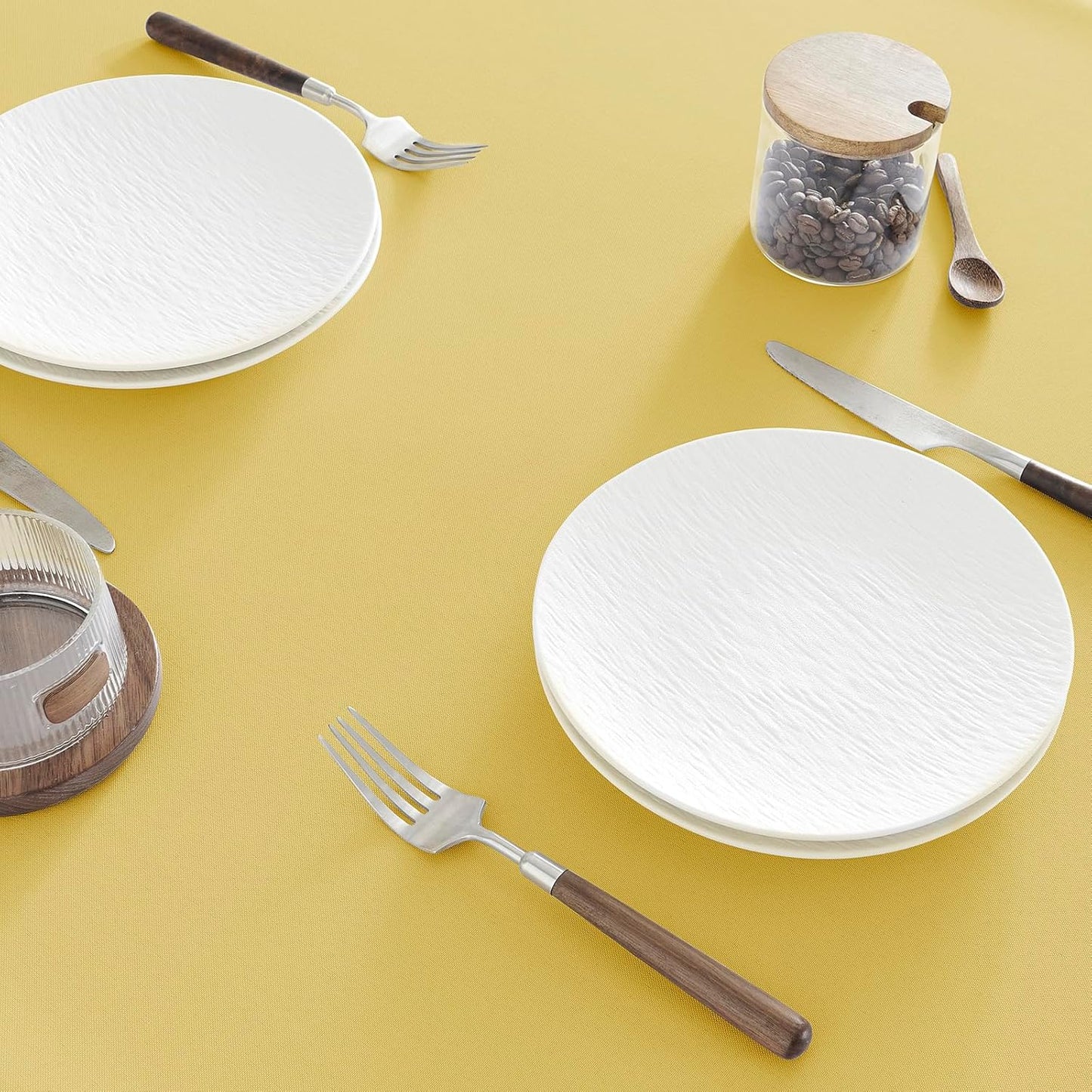 Table Cloth Rectangle Waterproof Spill-Proof Wrinkle-Free Tablecloth Washable, Kitchen Dining Tabletop Decoration, Fabric Table Cover for Indoor and Outdoor Use, 60 x 120 Inch, Yellow