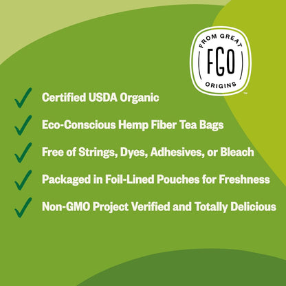 Organic Lemon Balm Tea, 100 Count, Eco-Conscious Herbal Tea Bags, Resealable Bag, Caffeine Free, Packaging May Vary (Pack of 1)