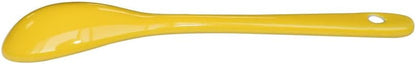 Yellow 10 pcs Porcelain Egg Spoons Ceramic Spoons 4.7 inch Coffee Dessert Yogurt Tea Milky Tea