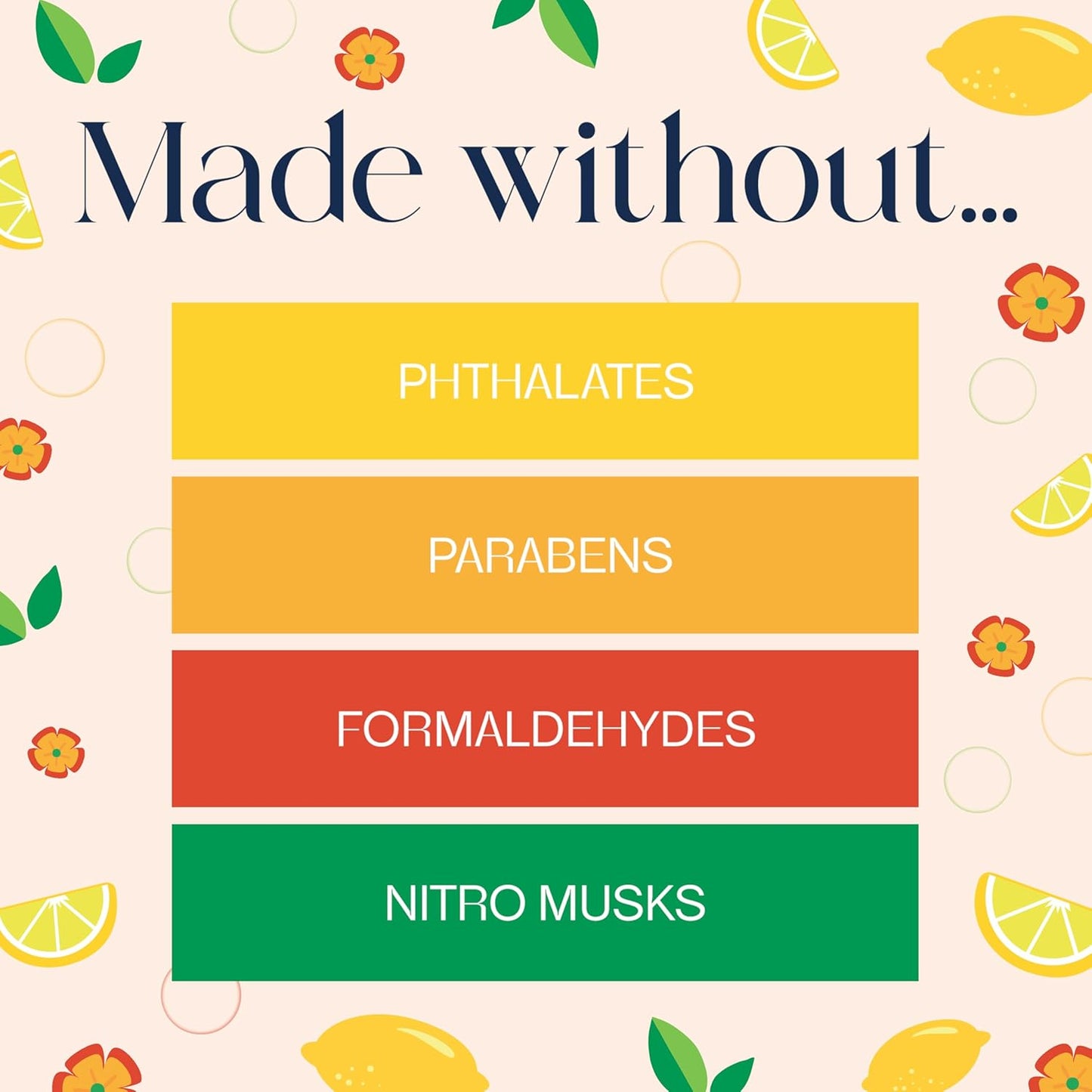 Odor Fighting Soft Mist Air Freshener Room Spray, Lemon Zest & Poppy, 8oz., 6 count