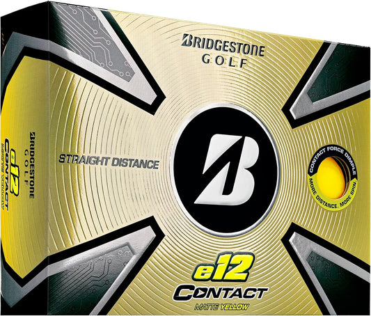 2023 e12 Contact Golf Balls Yellow