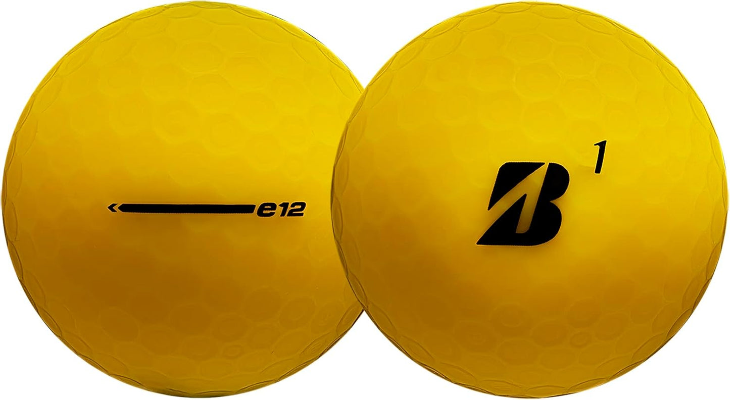 2023 e12 Contact Golf Balls Yellow