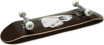 [ ] Smile On The Surface Skateboard Complete | Maple Wood | Professional Grade | Fully Assembled with Skate Tool & Stickers | Adults, Kids, Teens, Youth | Boys & Girls
