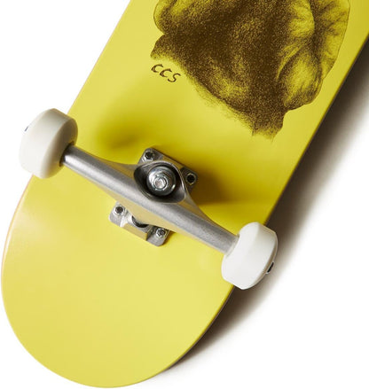 [ ] Smile On The Surface Skateboard Complete | Maple Wood | Professional Grade | Fully Assembled with Skate Tool & Stickers | Adults, Kids, Teens, Youth | Boys & Girls