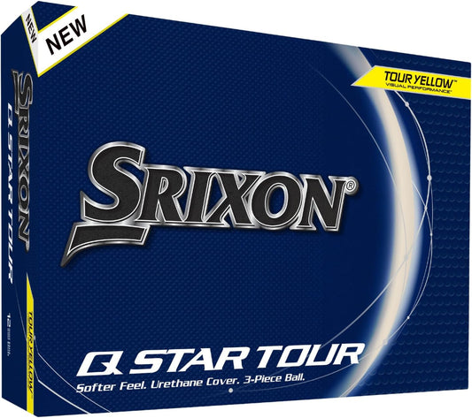 Q Star Tour 12 Golf Balls, Yellow