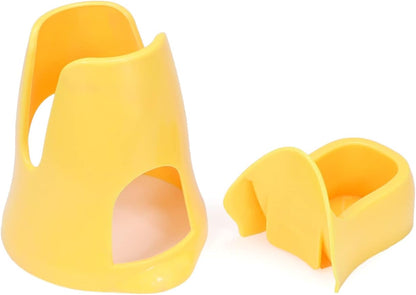 3 in 1 Hamster Water Bottle Small Animal Water Bottle with Food Container Base Hut Hanging Pet Automatic Feeding Drinking Dispenser for Dwarf Hamster Rats Mouse Gerbil Mice
